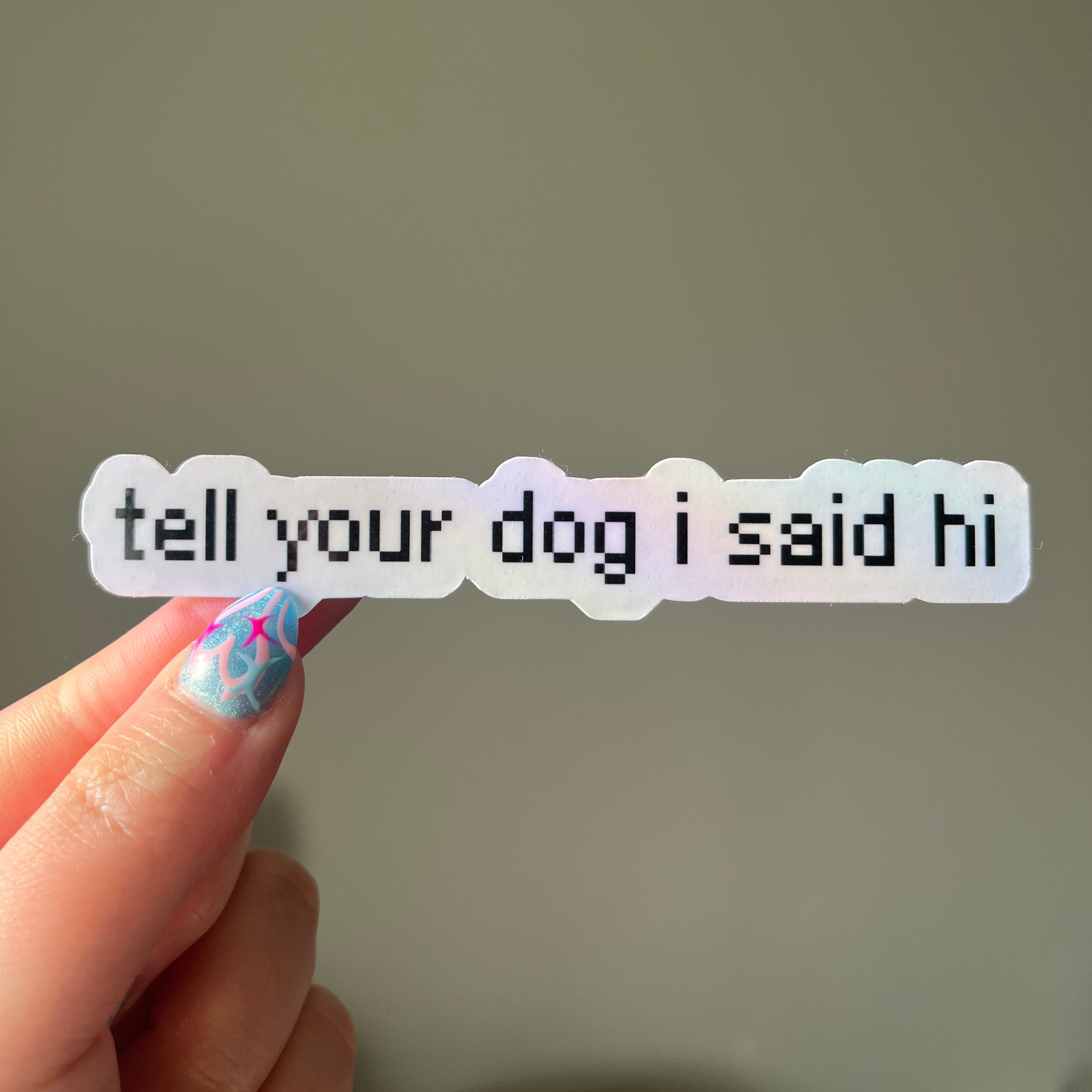 Tell Your Pet I Said Hi